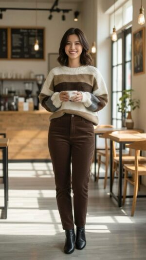 Maglione righe